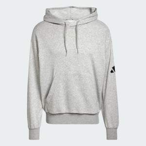 Bluza z kapturem Essentials Loose-Fit 3 Bar Logo French Terry