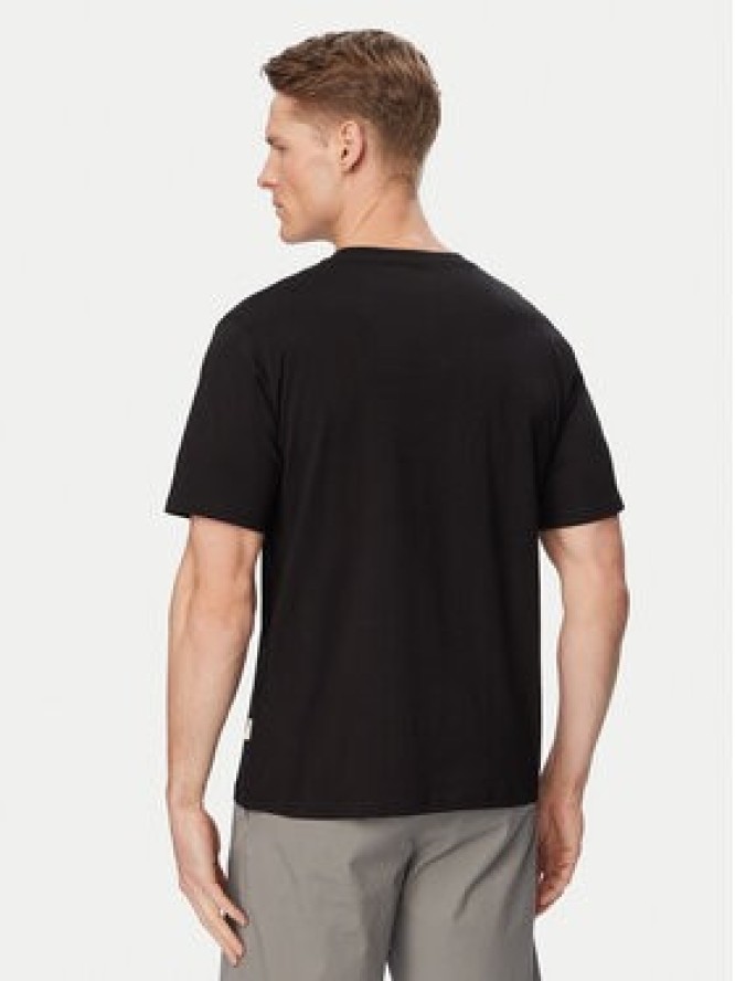 Jack & Jones T-Shirt Montauk Photo 12290890 Czarny Regular Fit