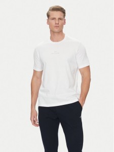 Paul&Shark T-Shirt C0P1240 Biały Regular Fit