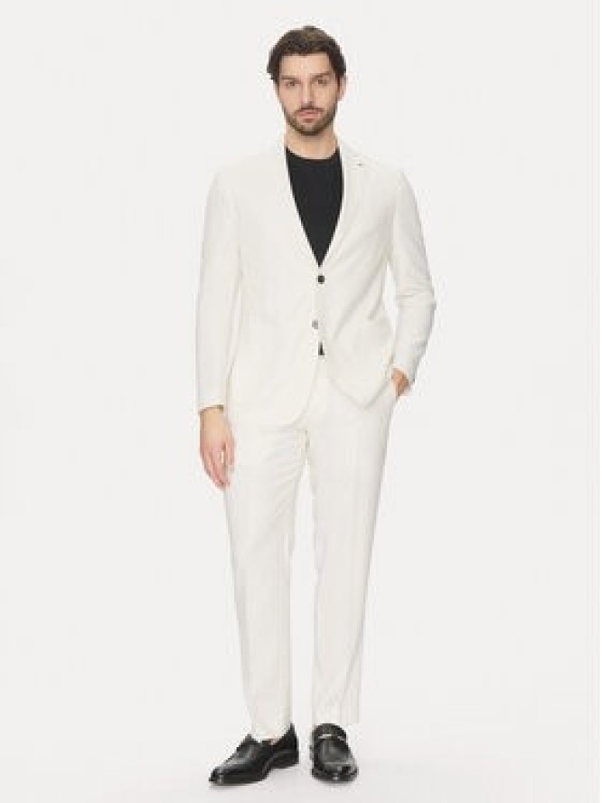 Michael Kors Marynarka MK0SB01067 Écru Regular Fit