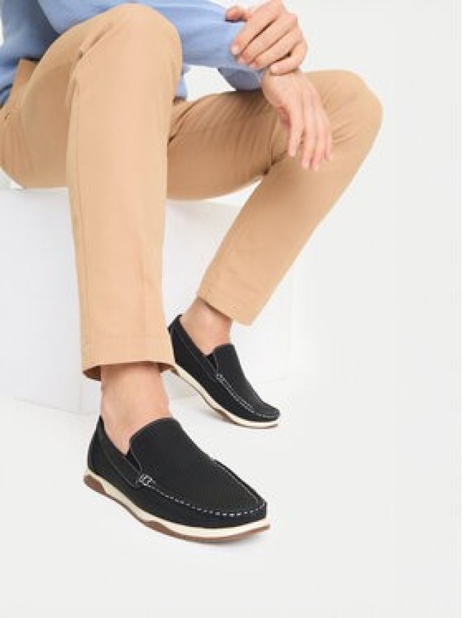 Nautica Mokasyny CEO-TITO-01 Granatowy