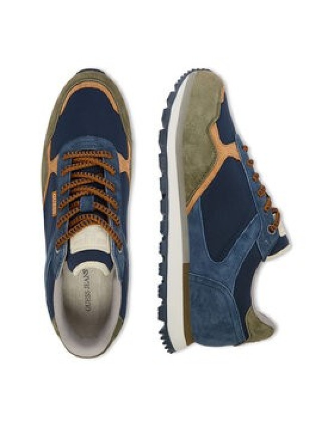 Guess Jeans Sneakersy CWBEO-ETIENNE-01 Granatowy