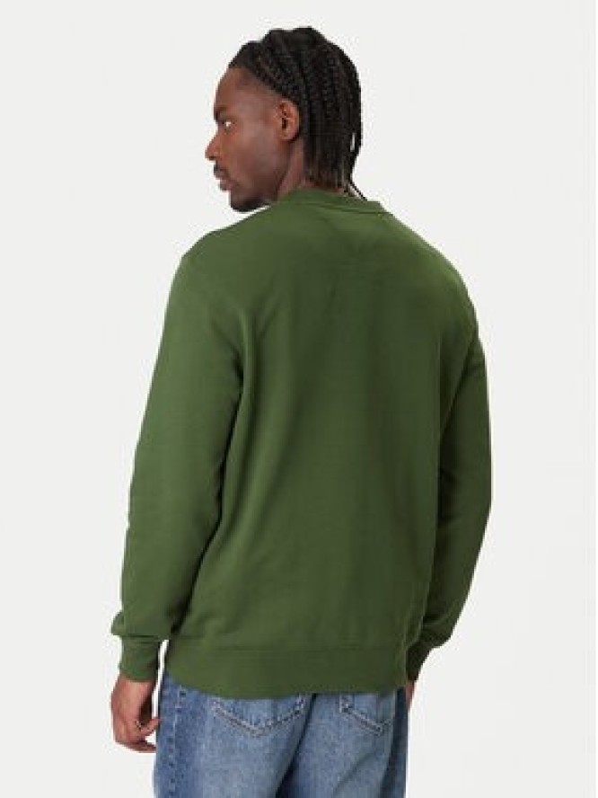 Tommy Hilfiger Bluza Essential MW0MW37237 Zielony Regular Fit