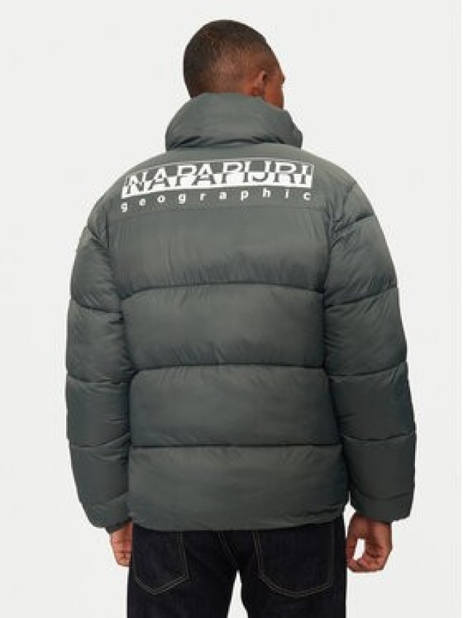 Napapijri Kurtka zimowa A-Suomi NP0A4GJF Zielony Regular Fit