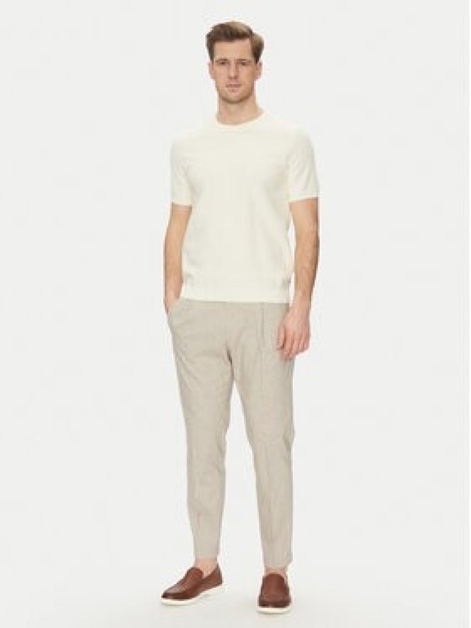 JOOP! Jeans Sweter 15 JJK-14Simoro 30045813 Beżowy Modern Fit