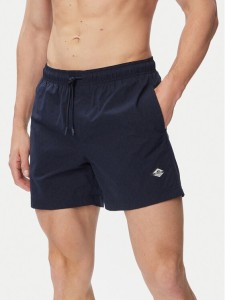 Jack & Jones Szorty kąpielowe Maui Splash 12291491 Granatowy Regular Fit
