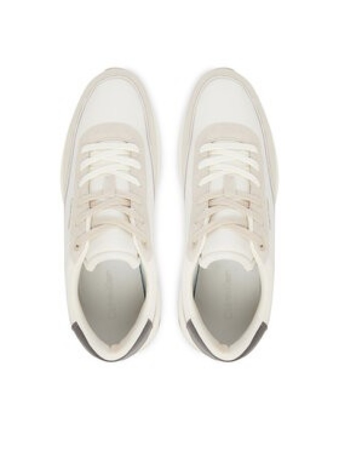Calvin Klein Sneakersy City Runner Laceup Ny Mix HM0HM02144 Beżowy