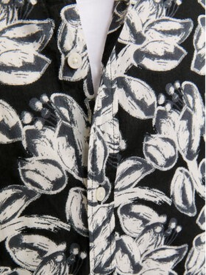 Jack & Jones Koszula Joshua 12271089 Czarny Wide Fit