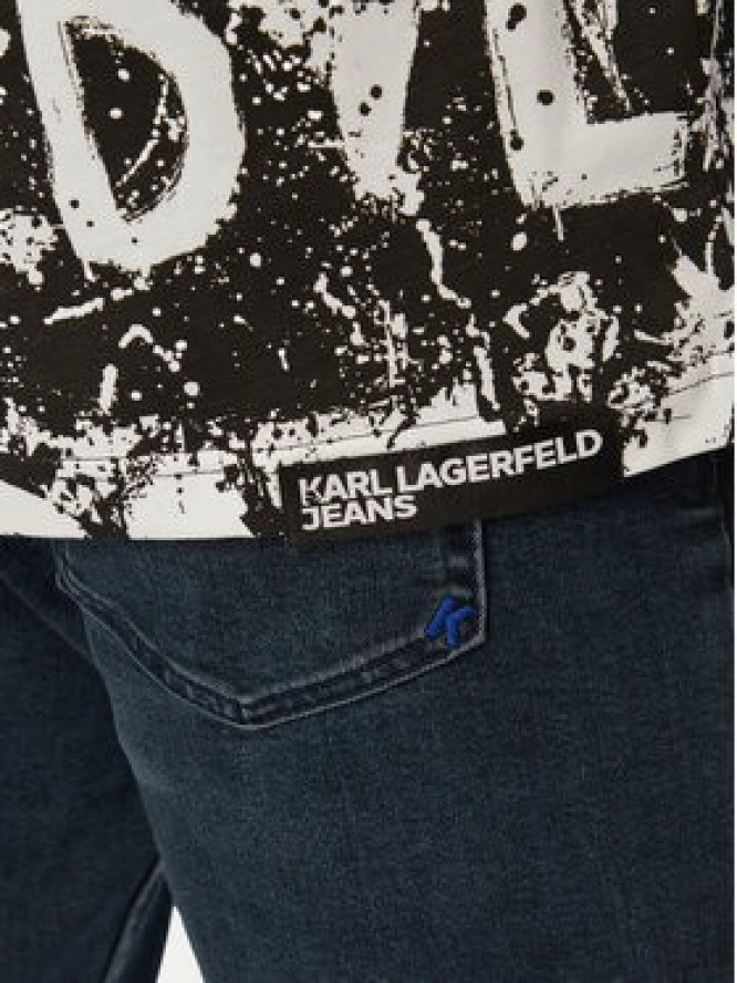 Karl Lagerfeld Jeans T-Shirt B3M17033 Kolorowy Relaxed Fit