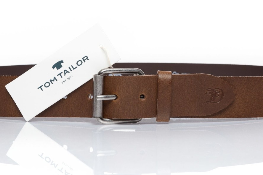TOM TAILOR PASEK SKÓRZANY TM0191L451 660 40mm Gürtel Q. 451