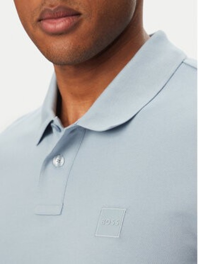 BOSS Polo Passenger 50507803 Niebieski Slim Fit