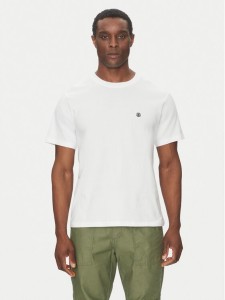 Element T-Shirt ELYKT00168 Biały Regular Fit