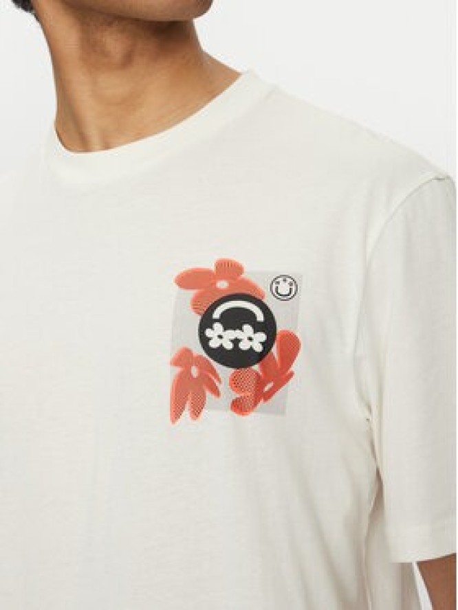 HUGO T-Shirt Nufloro 50533387 Biały Regular Fit