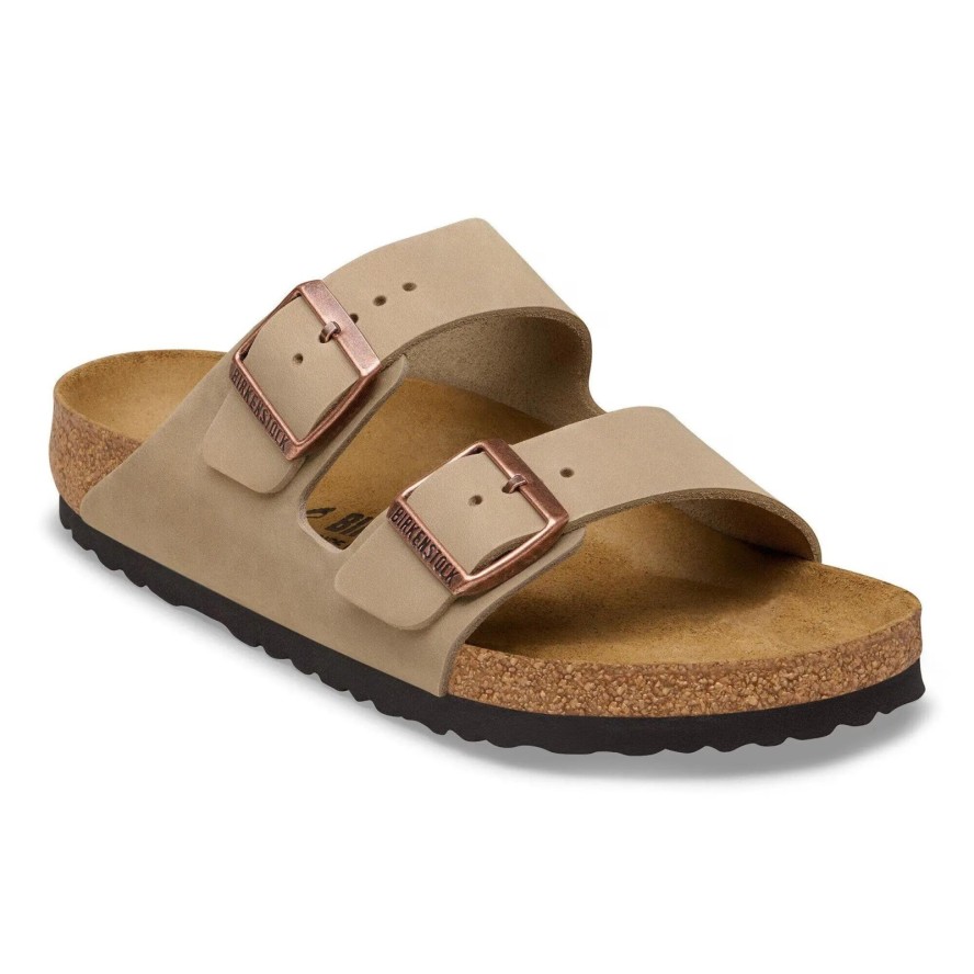 Unisex sandały Birkenstock Arizona brązowe regular 0352201