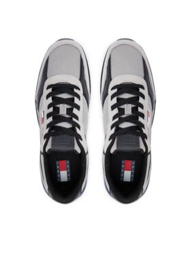 Tommy Jeans Sneakersy Tjm Technical Runner EM0EM01738 Szary