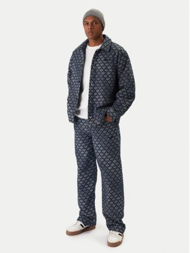 adidas Koszula jeansowa Monogram KD0397 Niebieski Loose Fit