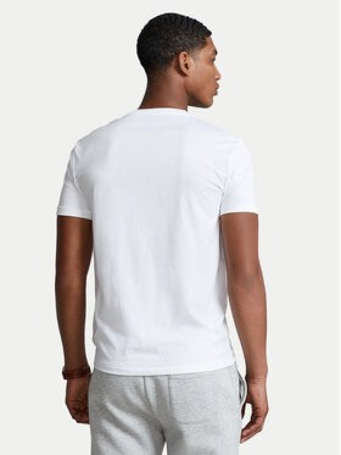 Polo Ralph Lauren T-Shirt 710671453008 Biały Slim Fit