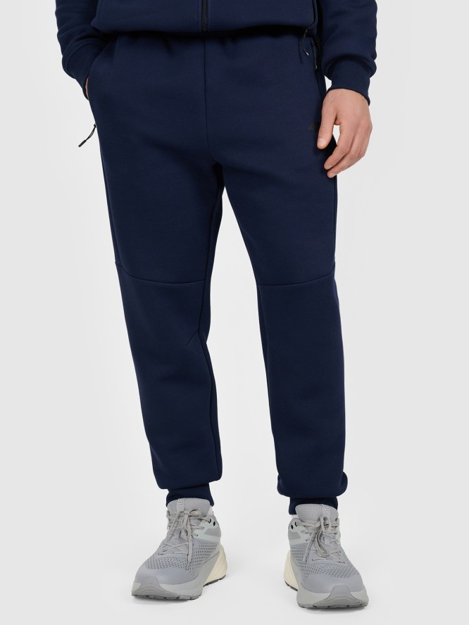 4F Spodnie dresowe joggery męskie - granatowe 3XL