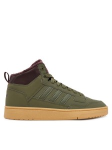 adidas Sneakersy Rapid Court Mid Winterized JR0184 Zielony