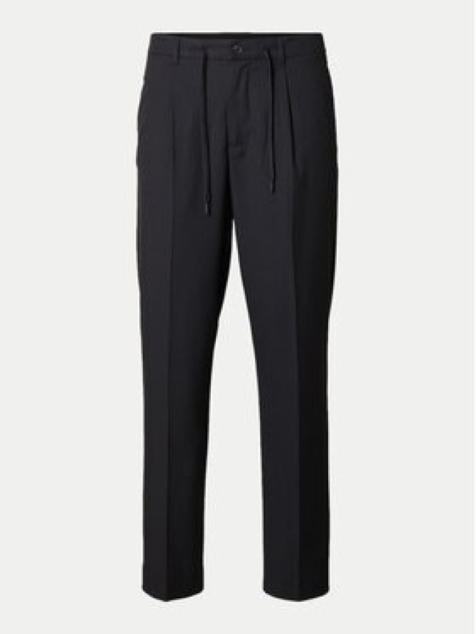 Selected Homme Spodnie materiałowe 16094358 Czarny Tapered Fit