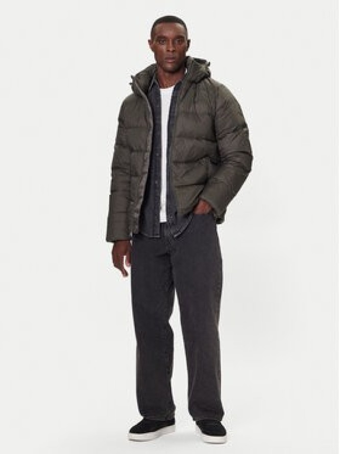 Calvin Klein Jeans Kurtka puchowa LV04RC518G Khaki Regular Fit