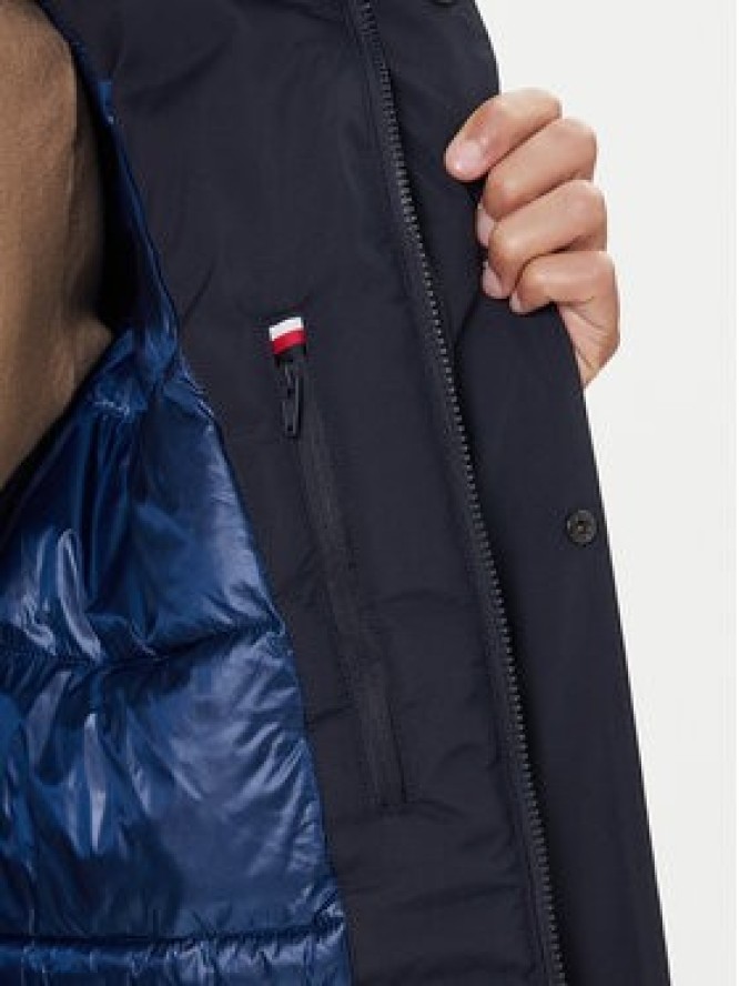 Tommy Hilfiger Kurtka zimowa MW0MW41362 Granatowy Regular Fit