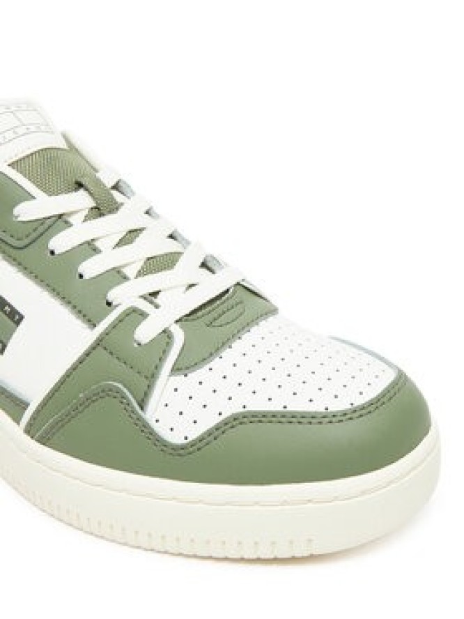 Tommy Jeans Sneakersy Tjm Retro Basket EM0EM01610 Biały