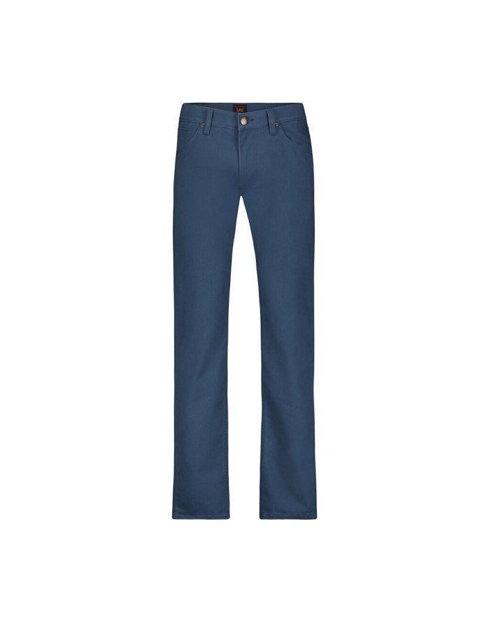 LEE DAREN ZIP FLY MĘSKIE SPODNIE MATERIAŁOWE CHINO CHINOSY DRAMA BLUE 112349220 L707016069