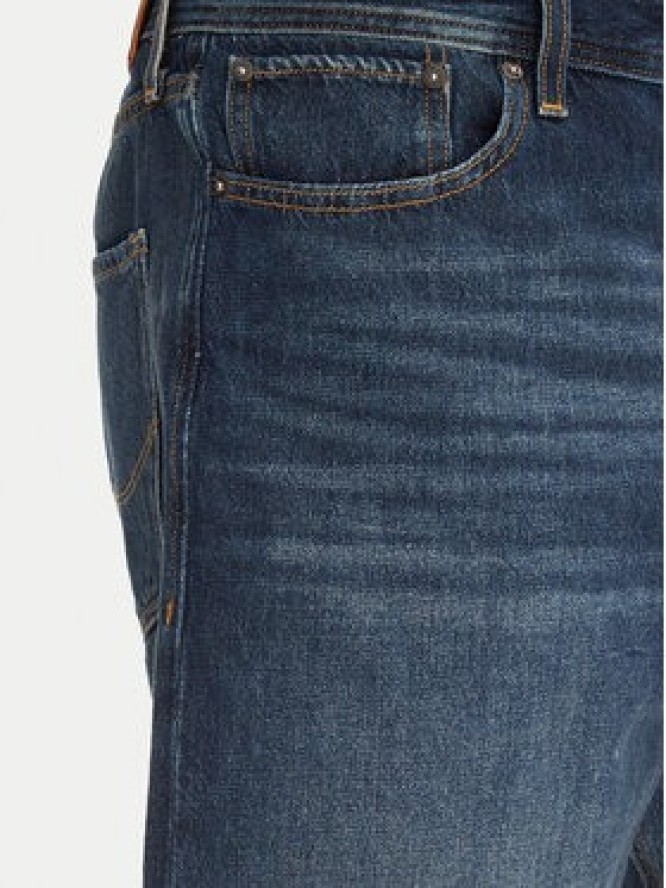 Jack & Jones Szorty jeansowe Tony 12269517 Granatowy Loose Fit