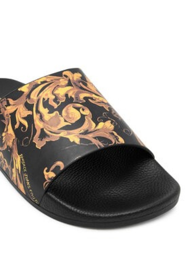 Versace Jeans Couture Klapki 79YA3SQ4 ZS365 G89 Czarny