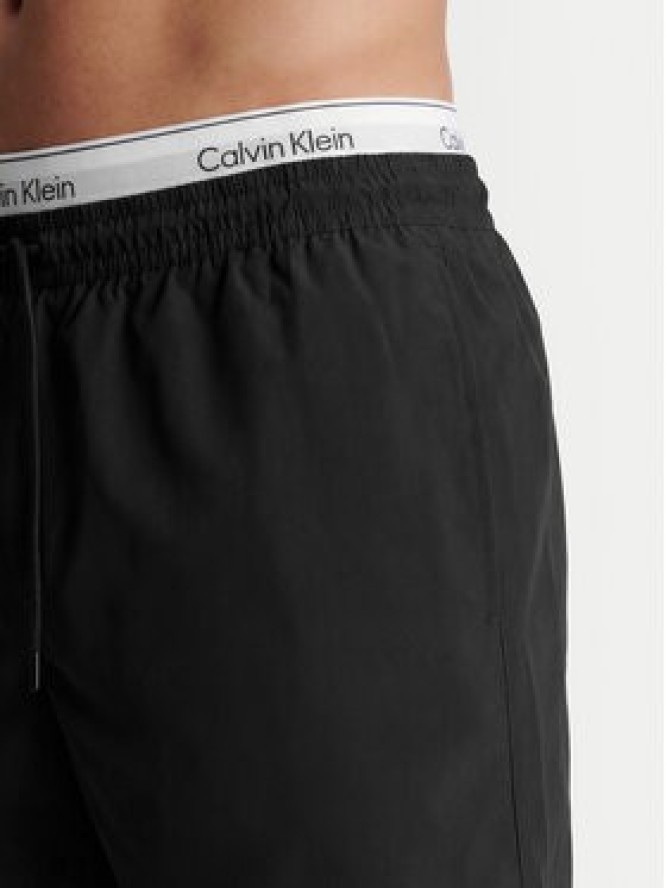 Calvin Klein Swimwear Szorty kąpielowe LV00N61023 Czarny Regular Fit