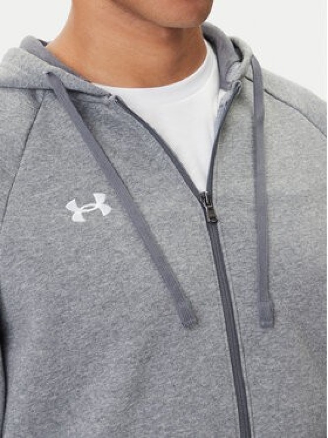 Under Armour Bluza Ua Rival 1379767 Szary Loose Fit