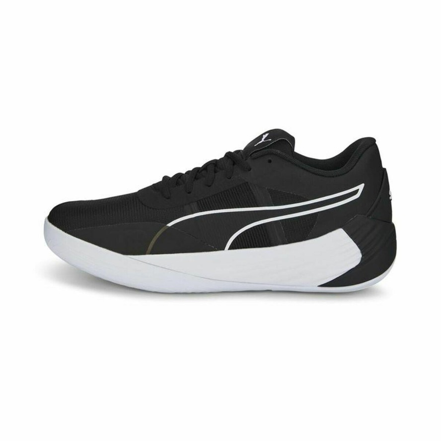 Obuwie Koszykarskie dla Dorosłych Puma Fusion Nitro Team Czarny