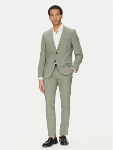 HUGO Garnitur Arti/Hesten232X 50540341 Zielony Extra Slim Fit