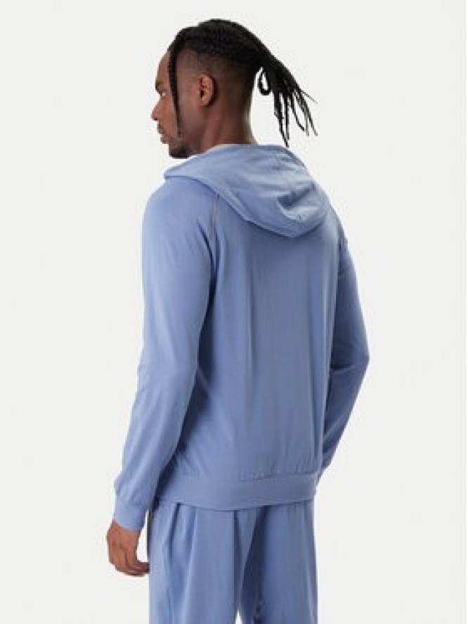 BOSS Bluza Mix&Match 50515313 Błękitny Regular Fit