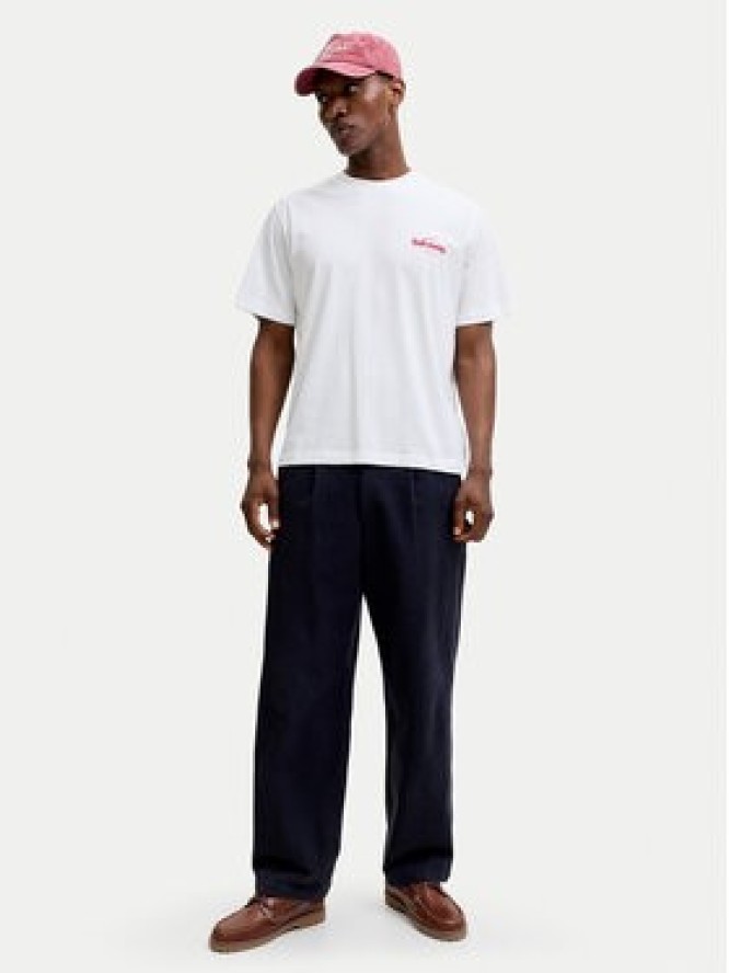 Jack & Jones T-Shirt Riviera 12295161 Biały Relaxed Fit
