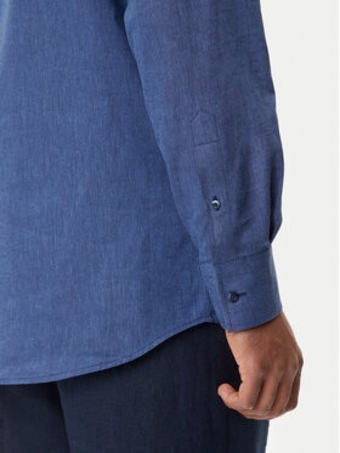 KARL LAGERFELD Koszula 605035 552627 Granatowy Regular Fit