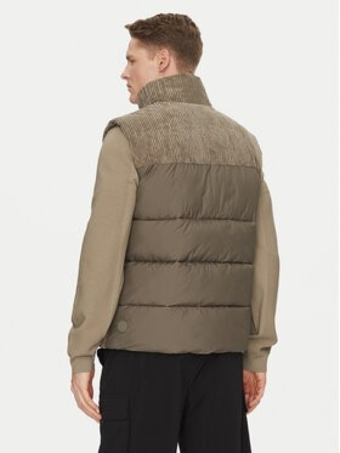 Save The Duck Bezrękawnik D81438M VELY19 Beżowy Regular Fit