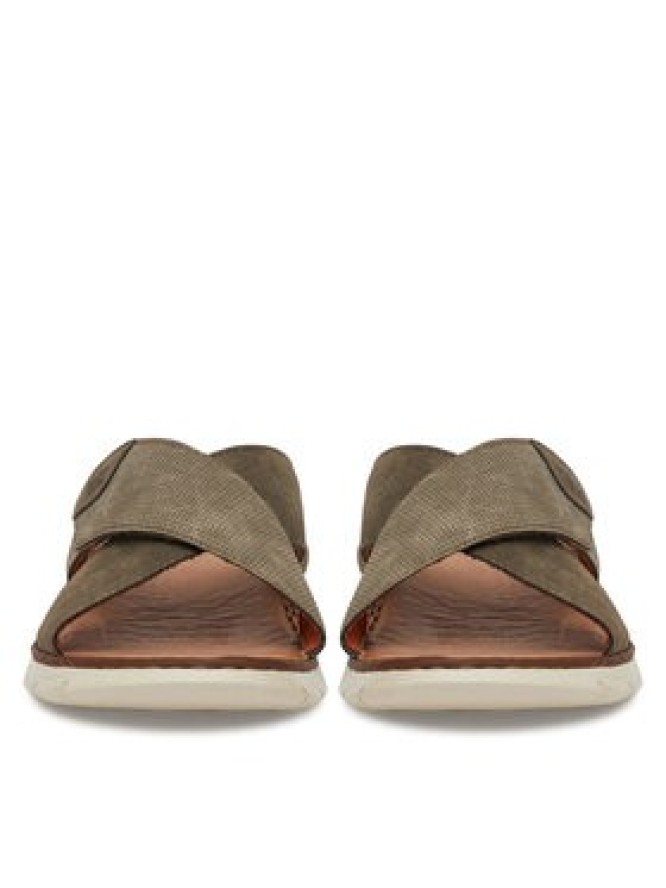 Rieker Klapki 25283-25 Beżowy