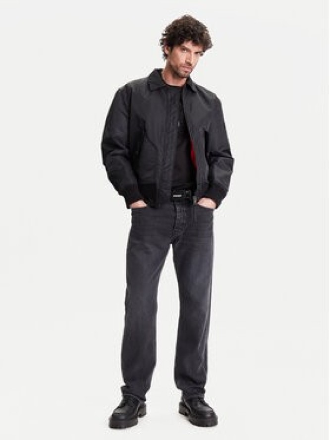 HUGO Kurtka bomber Balamo2531 50541604 Czarny Regular Fit