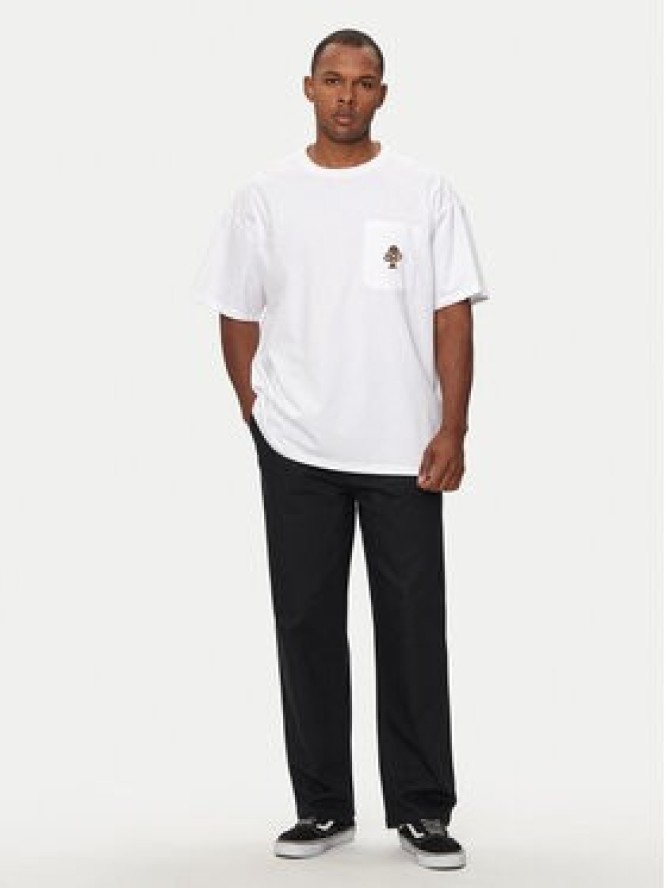 Converse Spodnie materiałowe M Converse Woven Pant 10026010-A02 Czarny Relaxed Fit