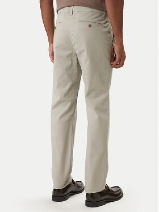 Calvin Klein Chinosy LV04LD613G Beżowy Slim Fit