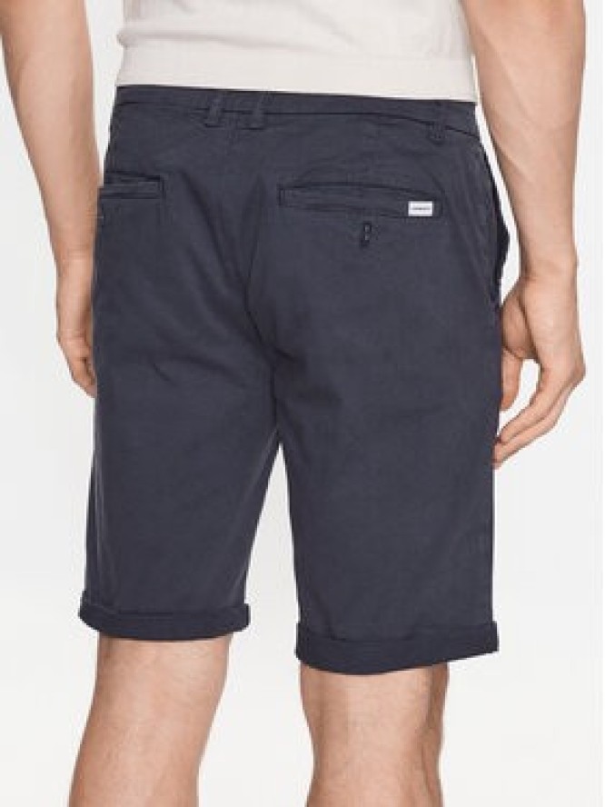 Lindbergh Szorty materiałowe 30-505044 Niebieski Slim Fit