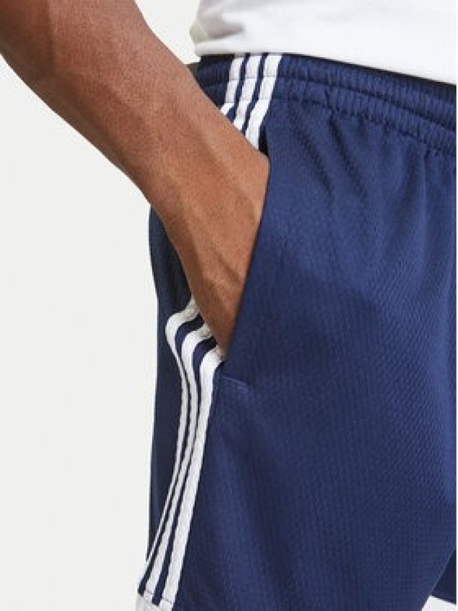 adidas Szorty sportowe Mock Eyelet JY1310 Granatowy Regular Fit