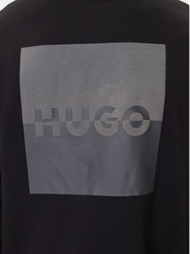 HUGO Bluza Dusplited 50542847 Czarny Relaxed Fit