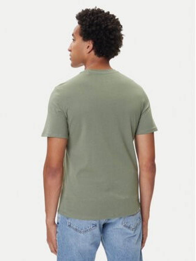 Mustang T-Shirt Austin 1016853 Zielony Regular Fit