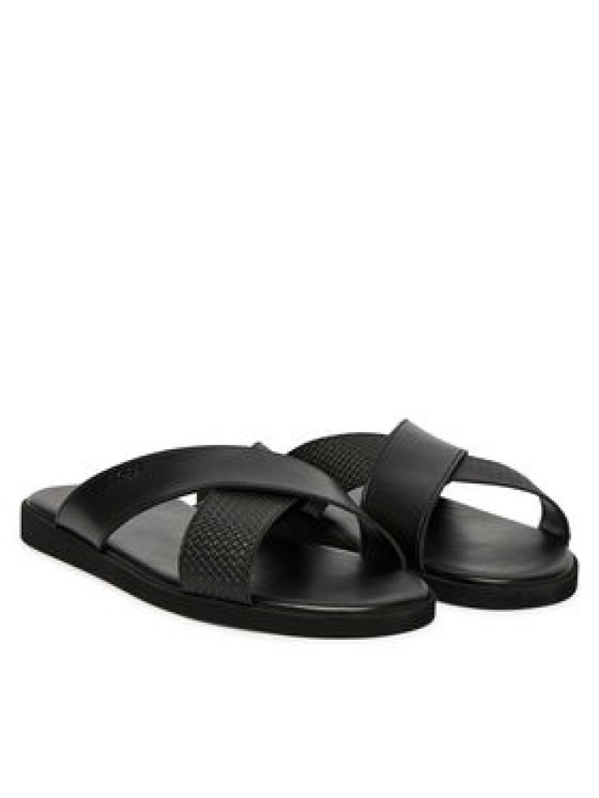 BOSS Klapki Darrel 50563155 Czarny