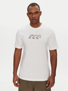 adidas T-Shirt Roller JD0706 Biały Regular Fit