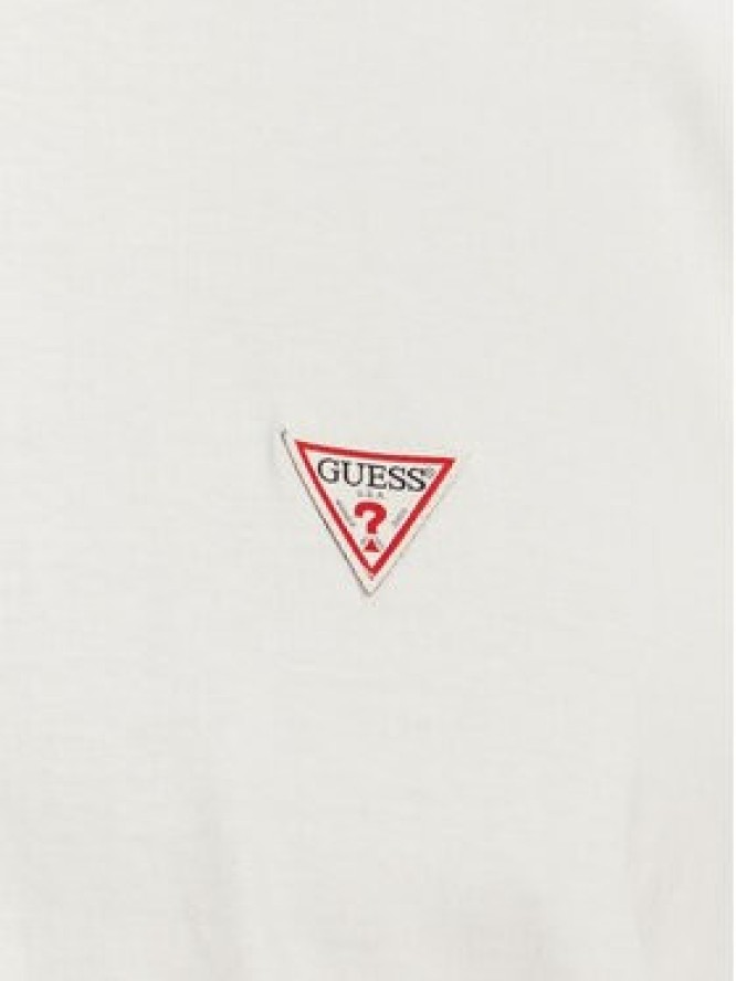 Guess Jeans T-Shirt M4YI46 K8FQ4 Biały Regular Fit