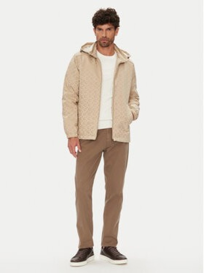 Guess Kurtka przejściowa M5YL14 WHEW2 Beżowy Regular Fit